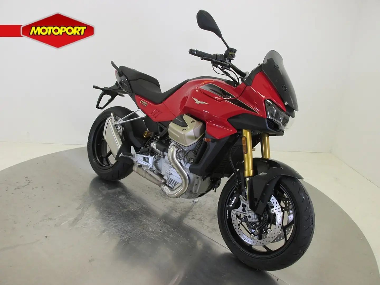 Moto Guzzi V 100 Wind Tunnel Zwart - 2