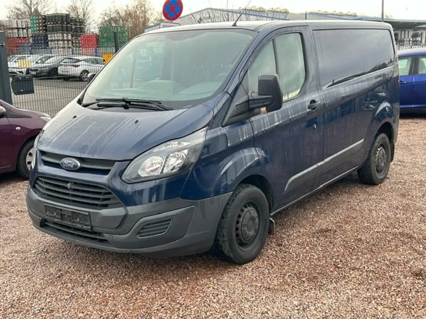 Ford Transit Custom 2,2 TDCI Custom Transporter MOTORSCHADEN Euro 5 Bleu - 2