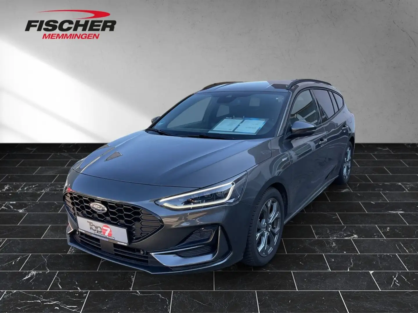 Ford Focus ST-Line Bluetooth Navi LED Klima el. Fenster Grau - 2