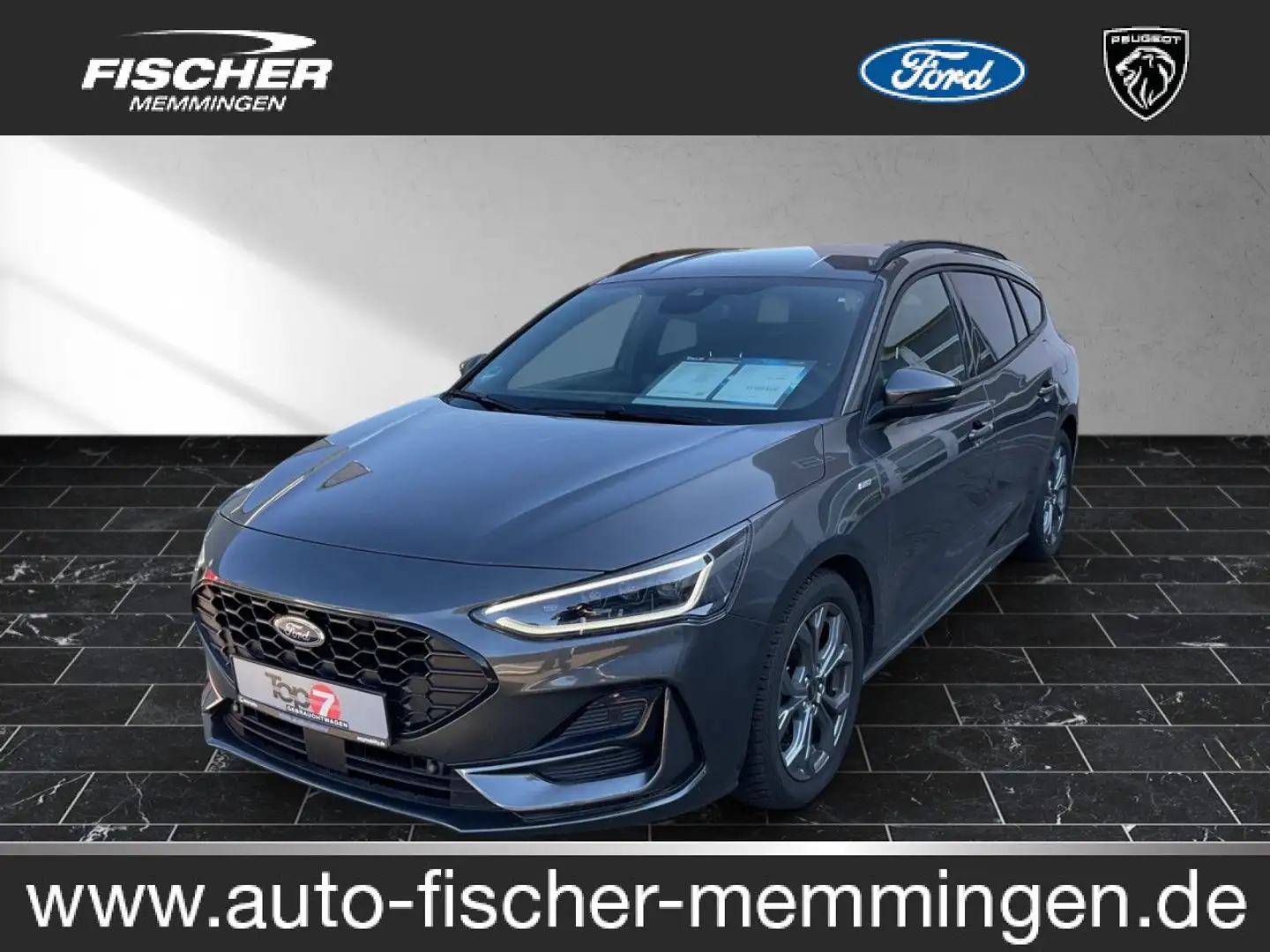 Ford Focus ST-Line Bluetooth Navi LED Klima el. Fenster Grau - 1