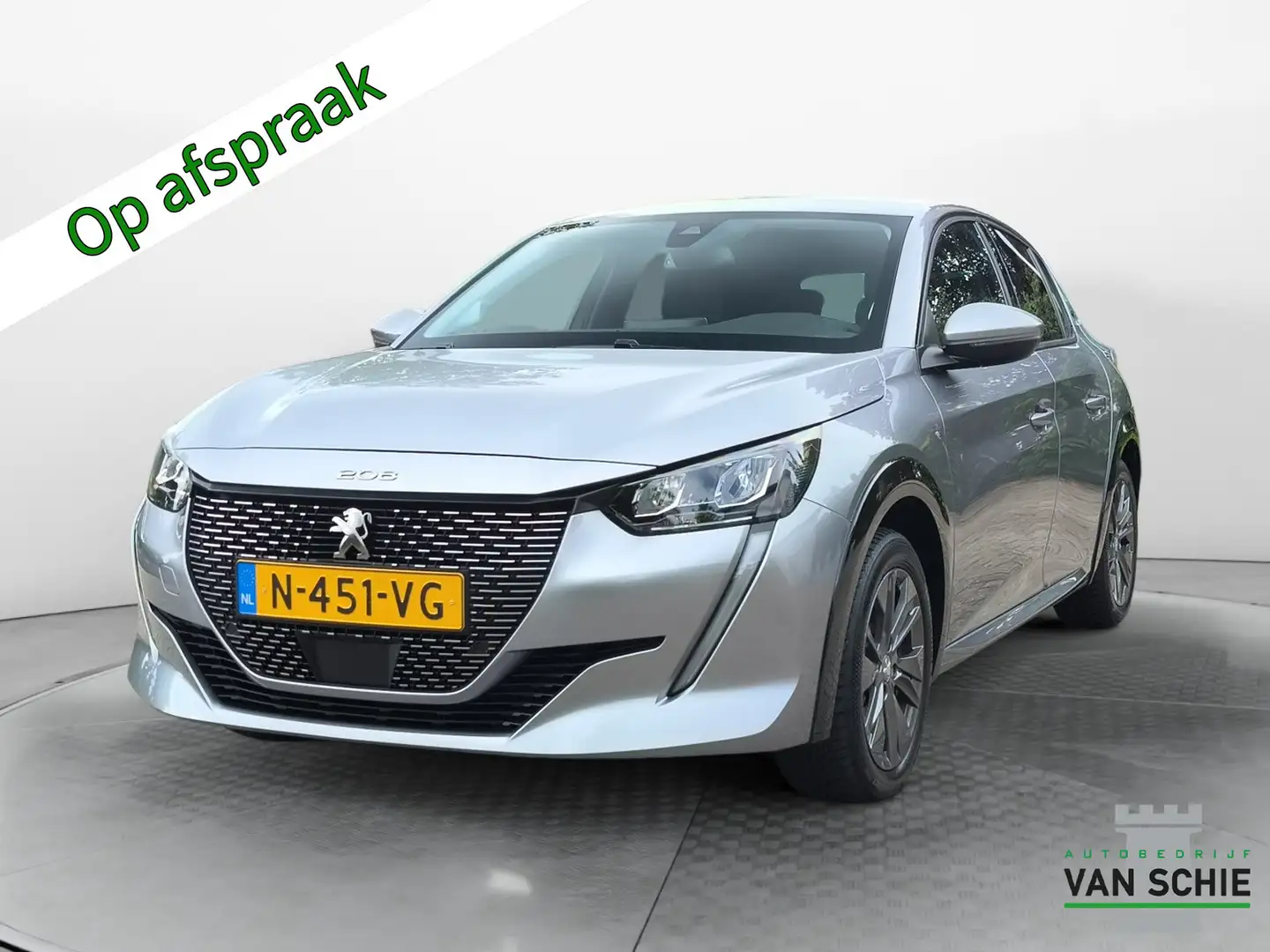 Peugeot e-208 EV Allure Pack 50 kWh (136 PK) 1e-Eig. & Dealer-On Gris - 1