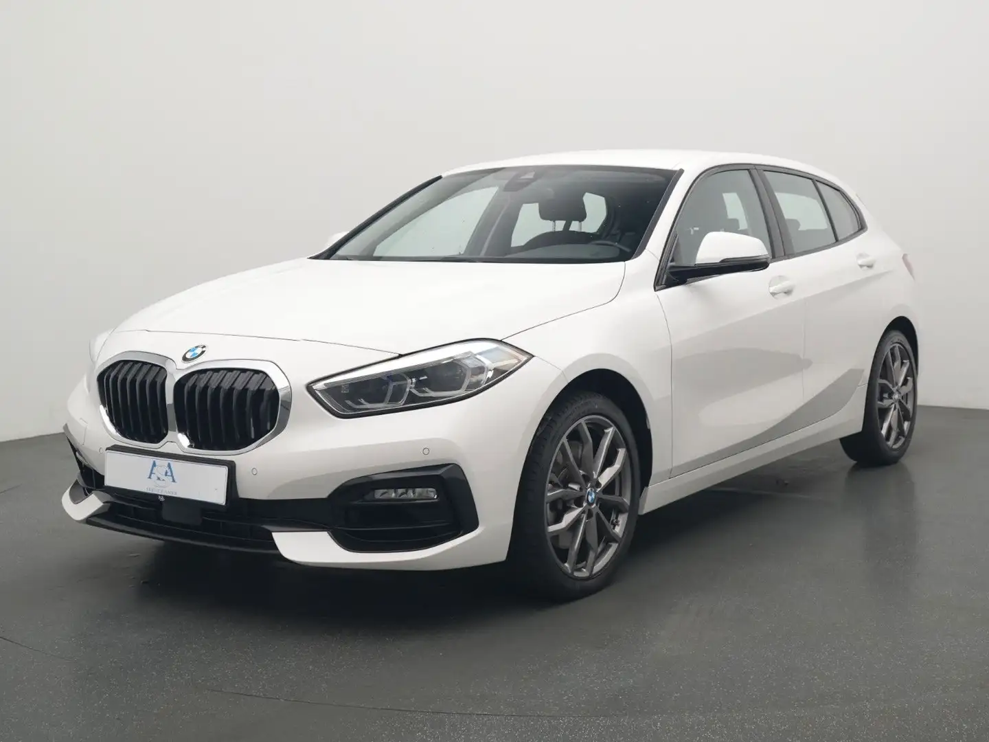 BMW 120 i Sport Line APPS+LIVEPROF+TLEDER+SITZHZG Weiß - 1