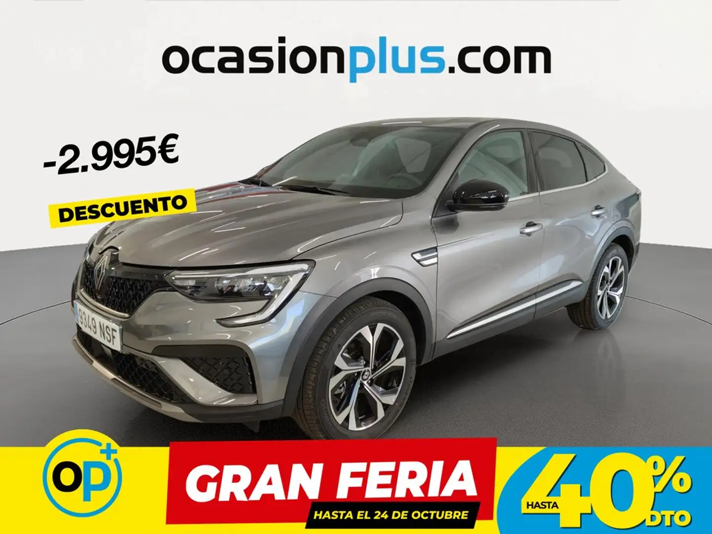 Renault Arkana 1.6 E-Tech Techno 105kW Gris - 1