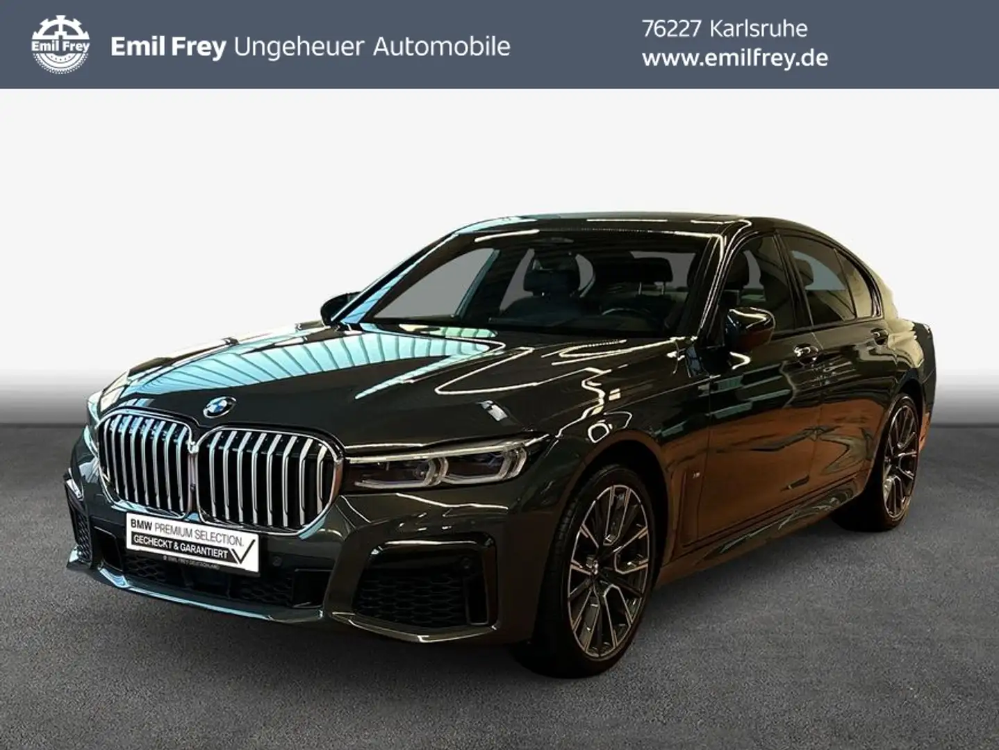 BMW 730 d xDrive M-Paket Glasdach HeadUp Massage Laser Gris - 1