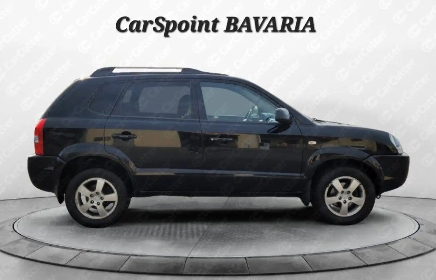 Hyundai TUCSON 2.0 CRDi VGT 4x4*Klima*Alu*AHK*TÜV Siyah - 1