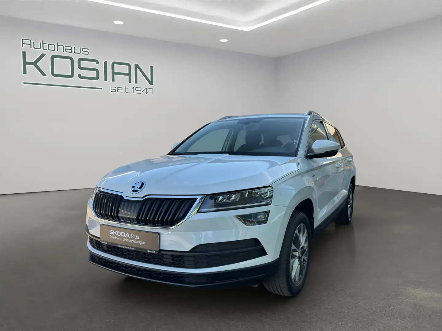 Skoda Karoq CLEVER 1.5 TSI NAVI+AHK+KAMERA+ Bianco - 1
