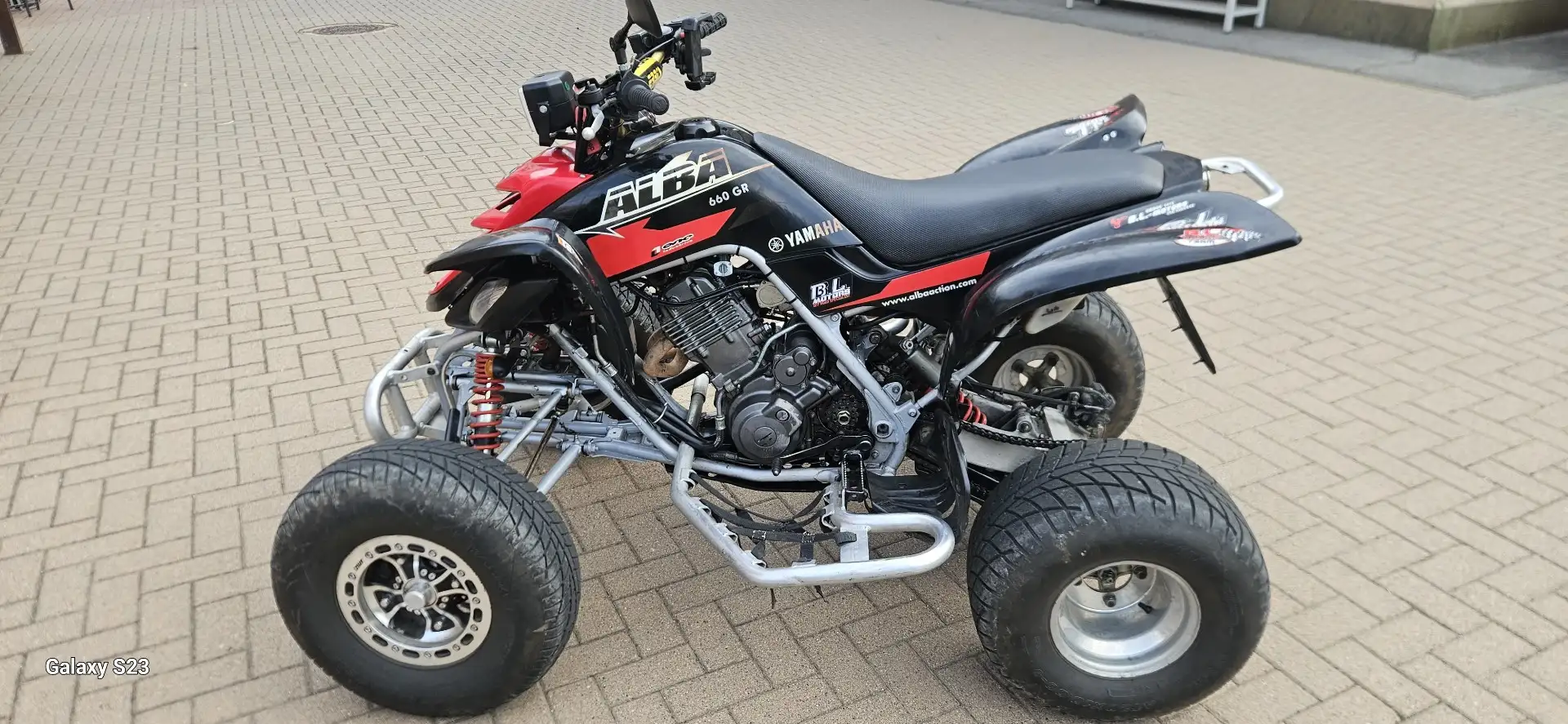 Yamaha Raptor 700 660 r Noir - 1