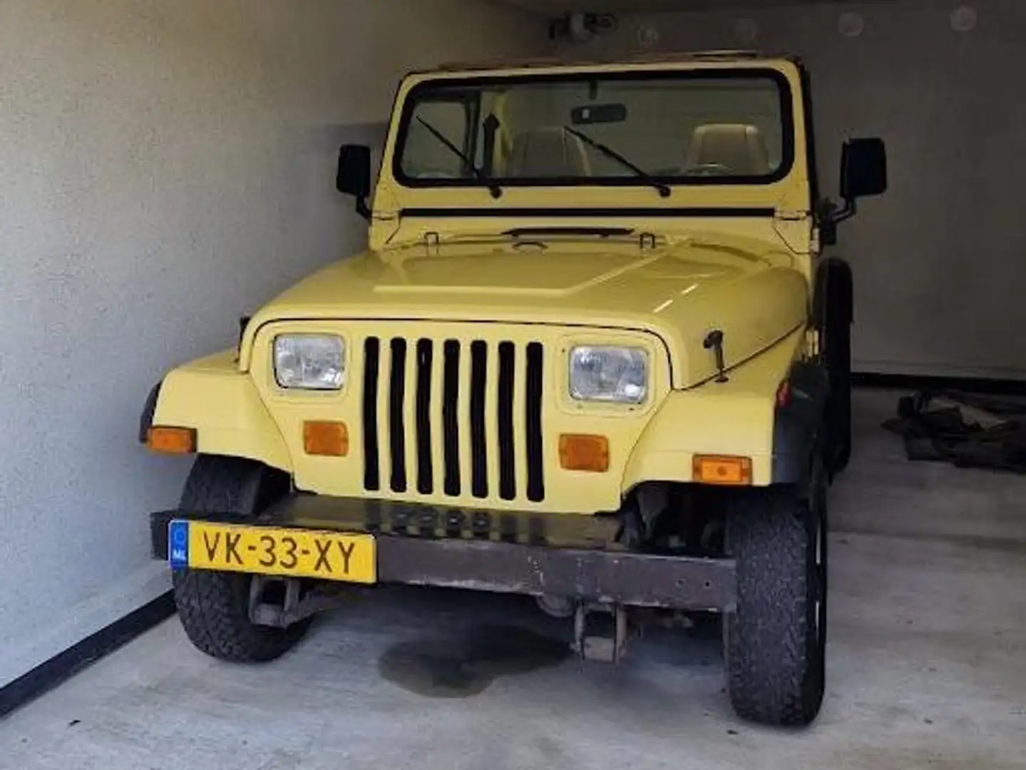 Jeep Wrangler Wrangler 2.5i Softtop Jaune - 1