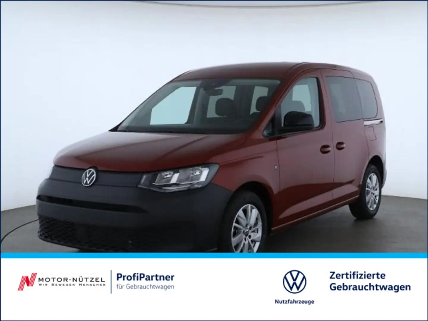 Volkswagen Caddy 2.0 TDI SHZ+RFK+2xPDC+GRA+MFL+AID+DAB+AHK Rot - 1