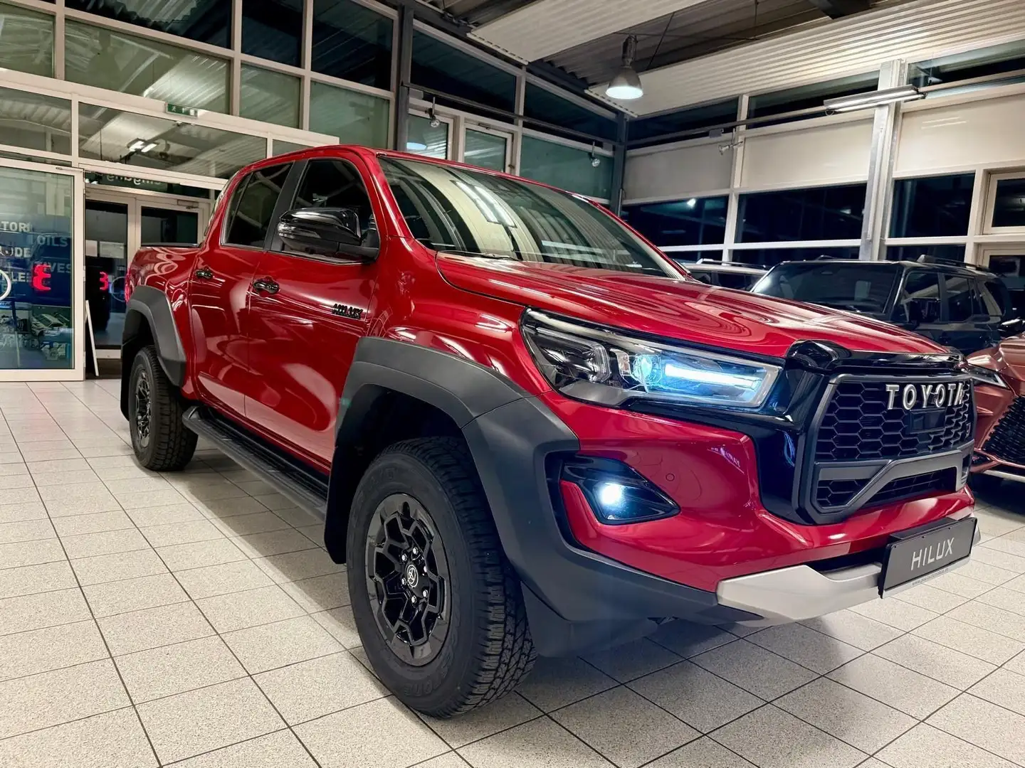 Toyota Hilux GR SPORT - MOD. 2025-360 KAMERA-JBL-LEDER-SOFORT Rot - 1