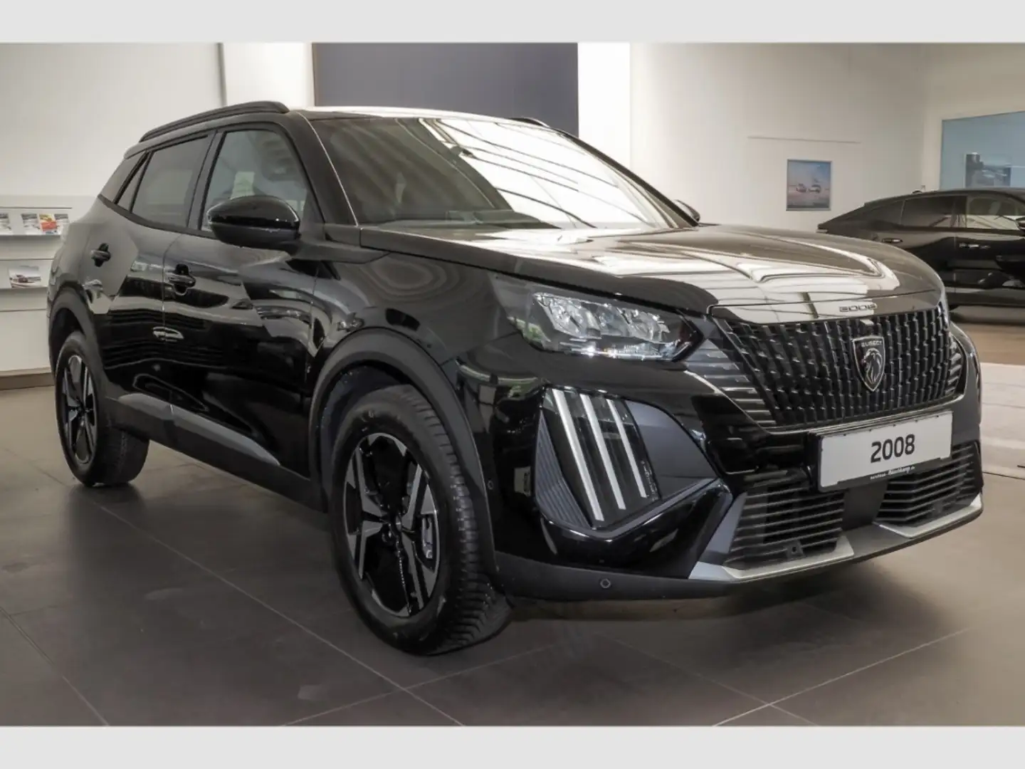 Peugeot 2008 Allure 1.2 Voll-LED Klimaauto ab.AHK SHZ Noir - 2