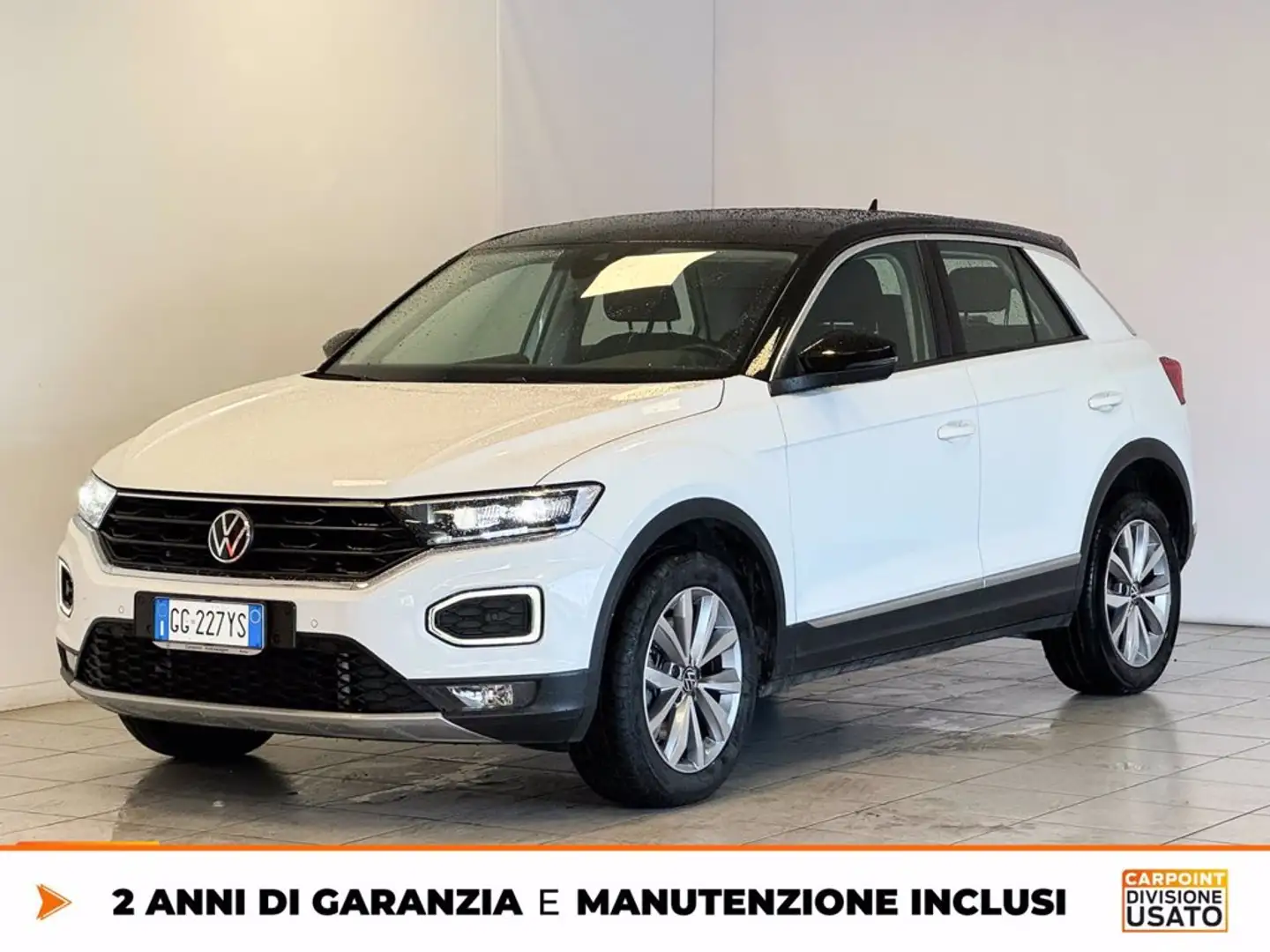 Volkswagen T-Roc 2.0 tdi style 4motion dsg Blanc - 1