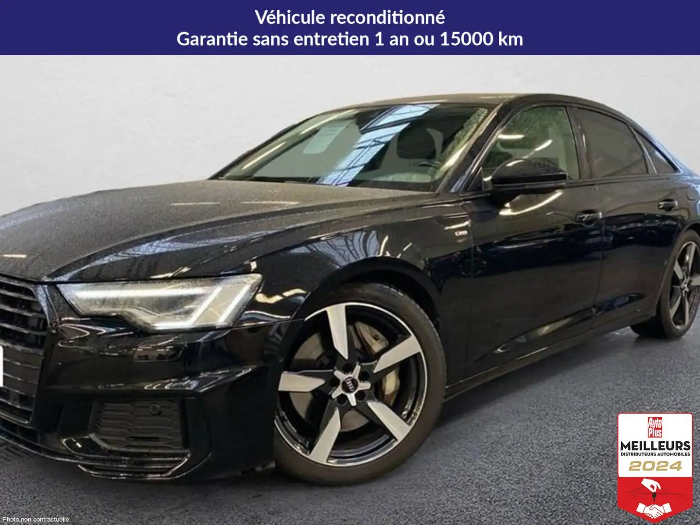 Audi A6 50 tfsie 299 ch s tronic 7 quattro s line Noir - 1