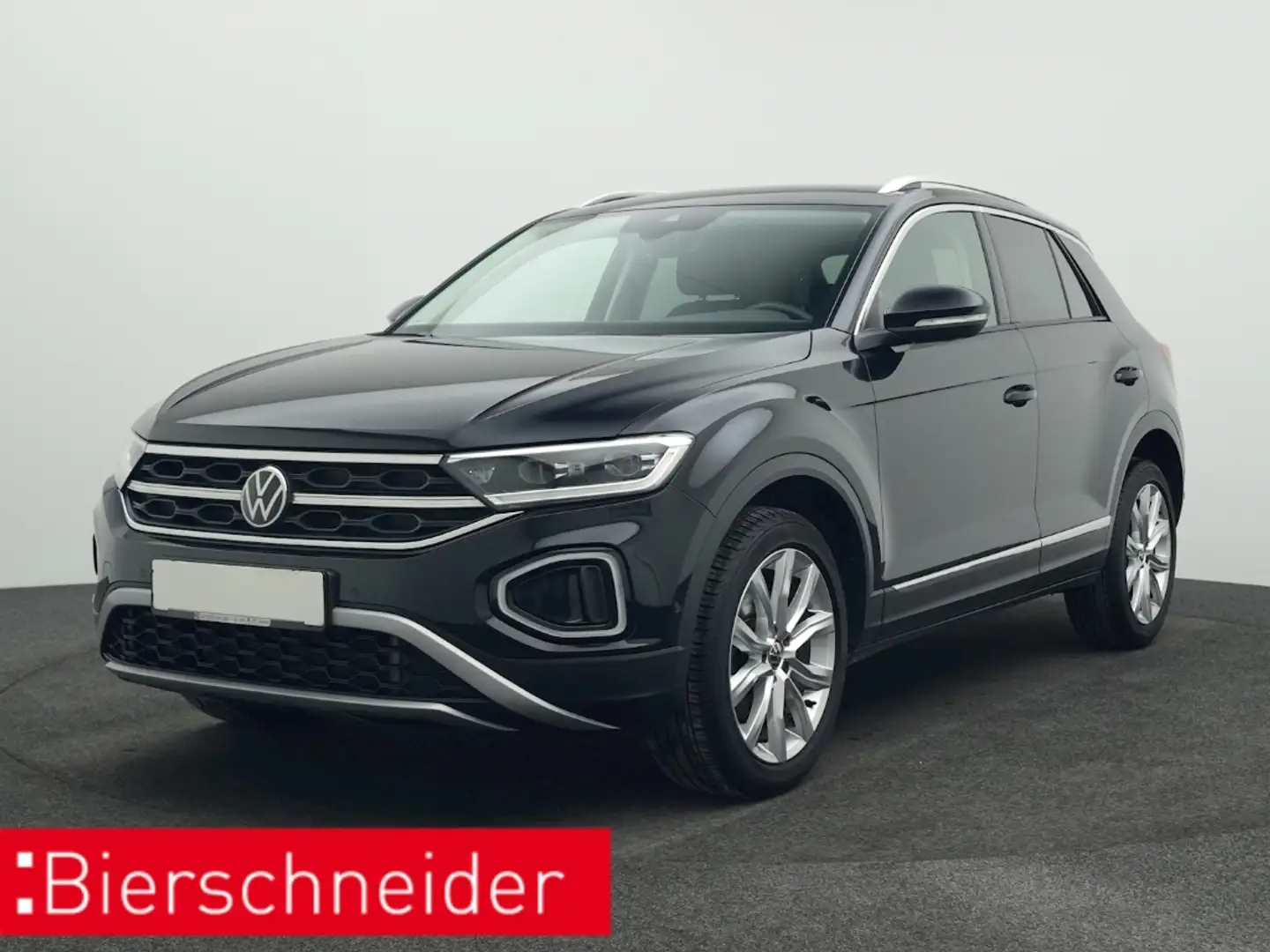 Volkswagen T-Roc 2.0 TDI DSG Style 5-J-GAR-STAND NAVI AHK LED Schwarz - 1