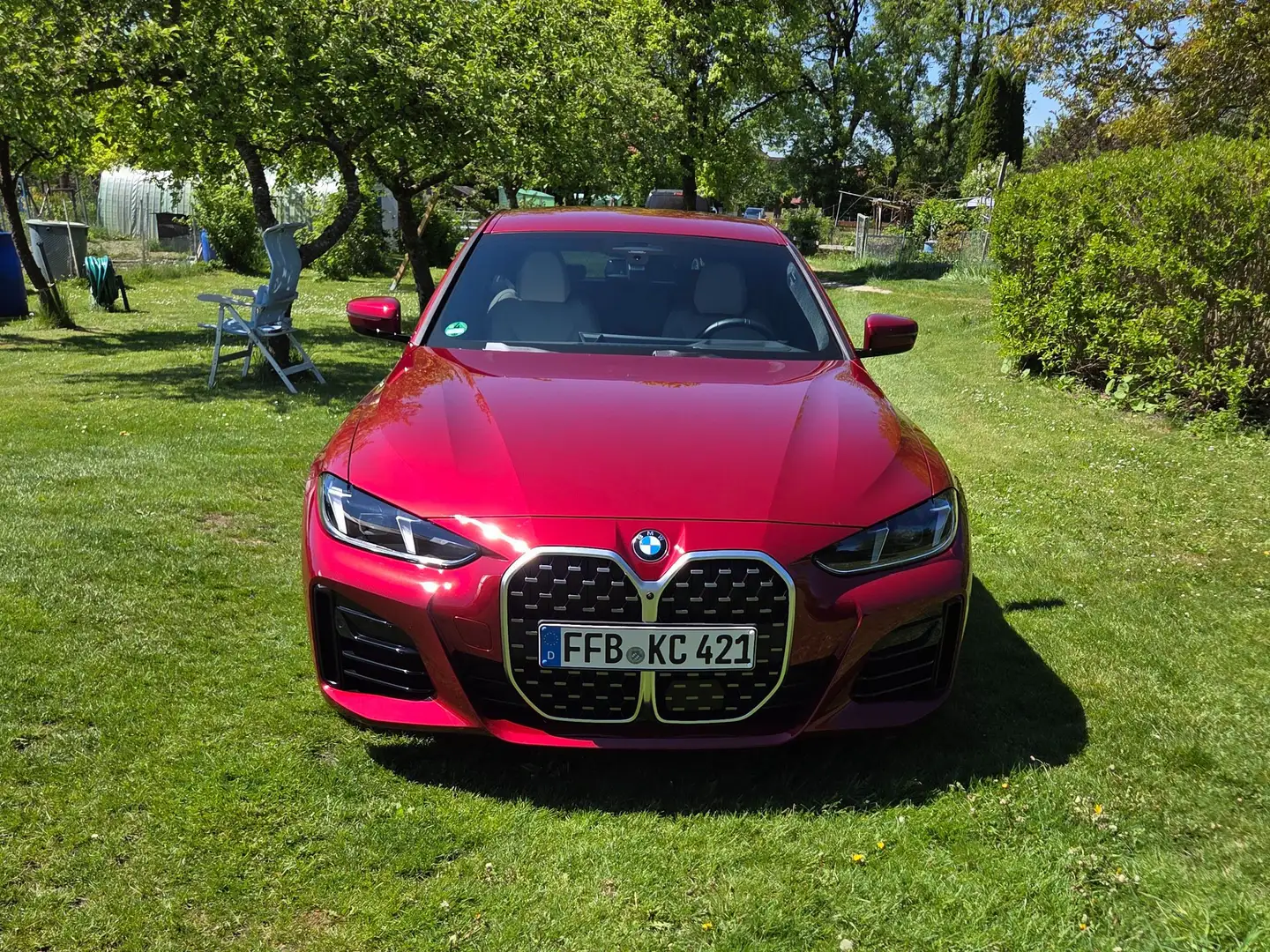 BMW 420 420d xDrive Gran Coupe Rot - 2