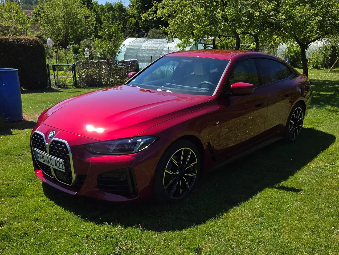 BMW 420 420d xDrive Gran Coupe Rot - 1