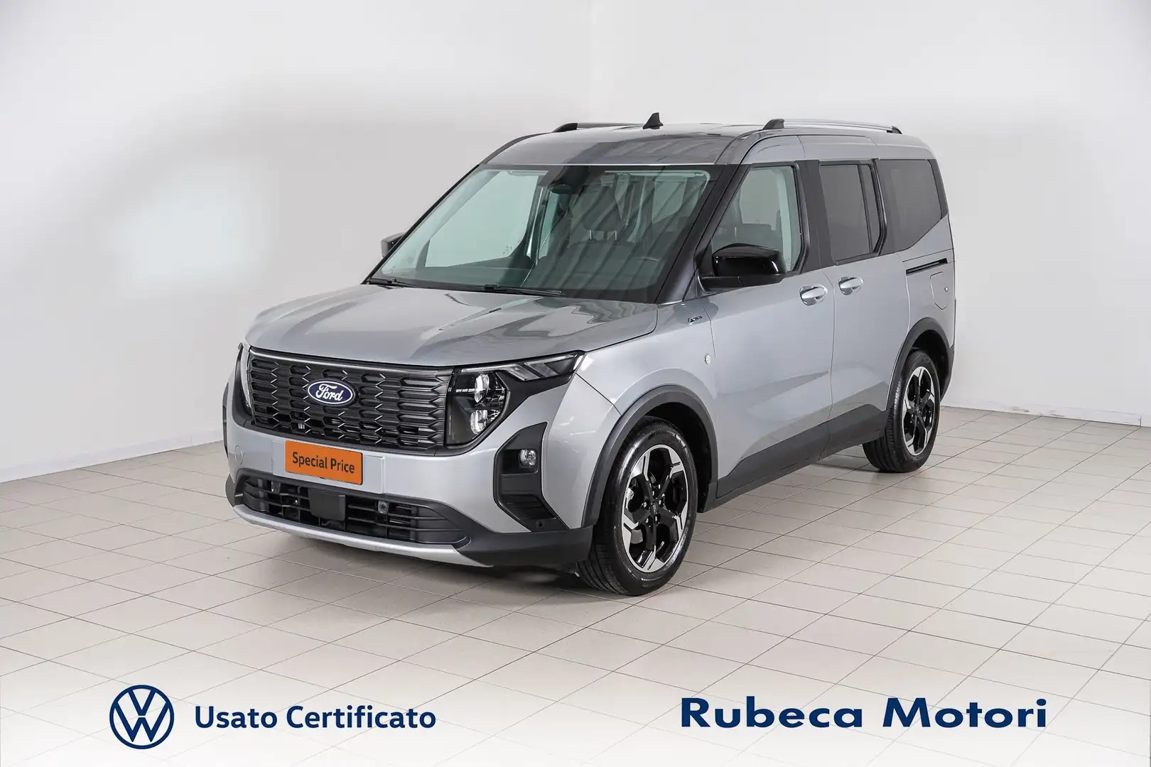 Ford Tourneo Courier 1.0 Ecoboost Active 124CV Grijs - 1