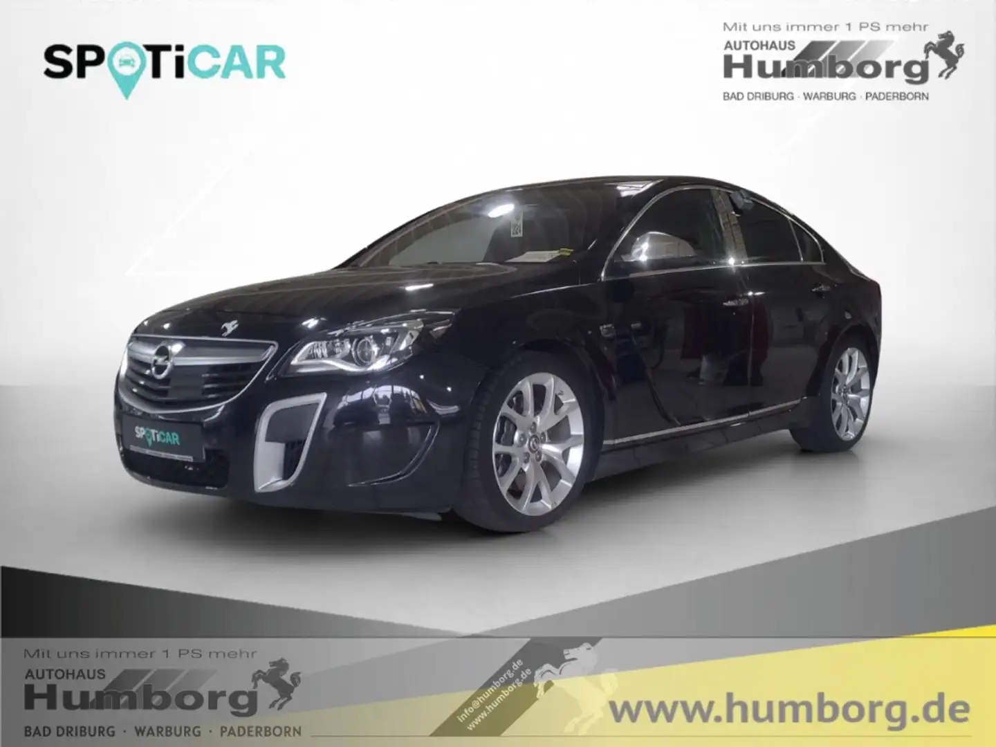 Opel Insignia A 4x4 2.8 V6 Turbo OPC  Sportpaket Navi Leder Bi-X Schwarz - 1