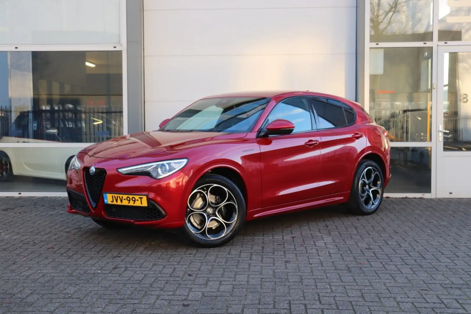 Alfa Romeo Stelvio 2.0 T AWD 280PK VELOCE/ROSSO.COMP/A.CARPLAY/SPORTL Rouge - 1