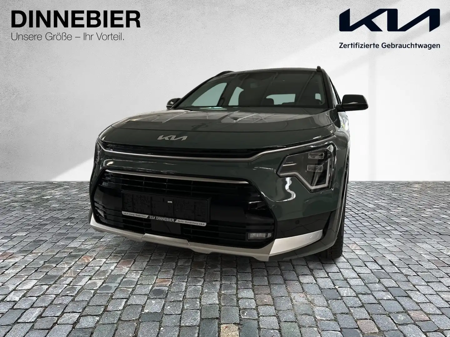 Kia Niro Spirit 1.6 HEV LED+Navi+Kamera+Glasdach Grün - 2