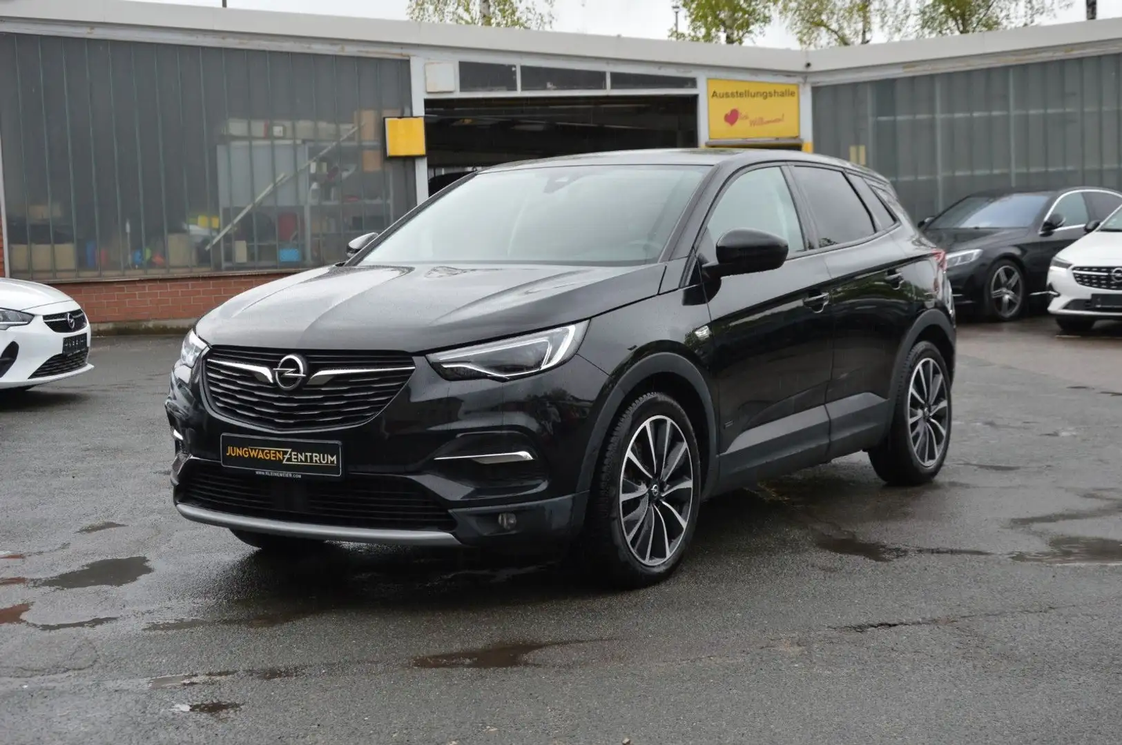 Opel Grandland X 1.6 HYB NAVI"R/KAM"STANDHZ"PDC"LM Zwart - 1