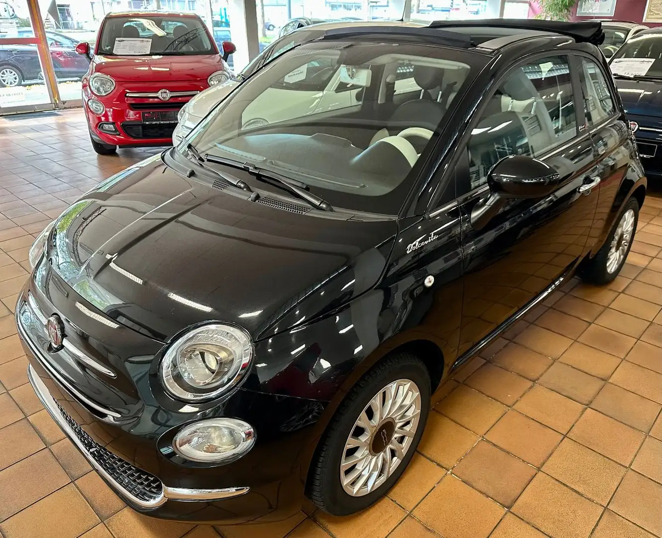 Fiat 500C Dolcevita Schwarz - 1