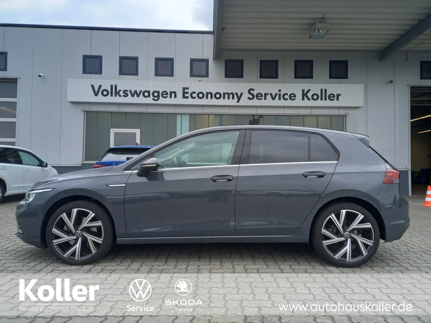 Volkswagen Golf Golf VIII 2.0 TSI DSG Style Navi LED Plus ACC eFH. Grau - 2
