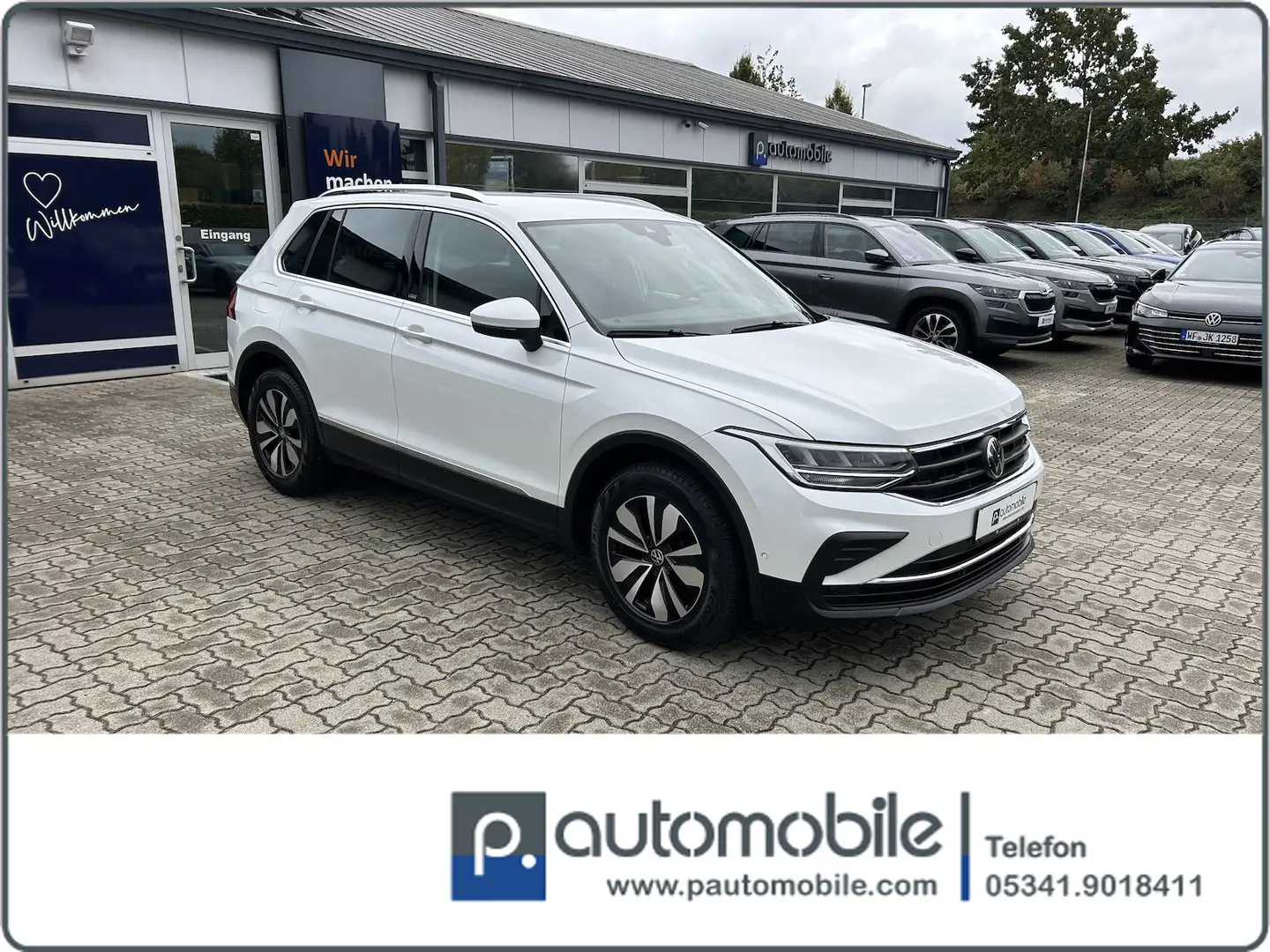 Volkswagen Tiguan 2.0 TDI DSG Life Move*LED*NAVI*ACC*KAMERA Weiß - 2