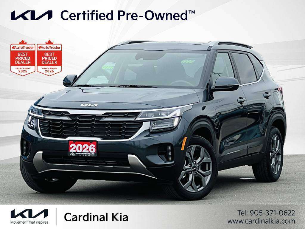 2026 Kia Seltos EX | AWD | Remote Start | Heated Seats