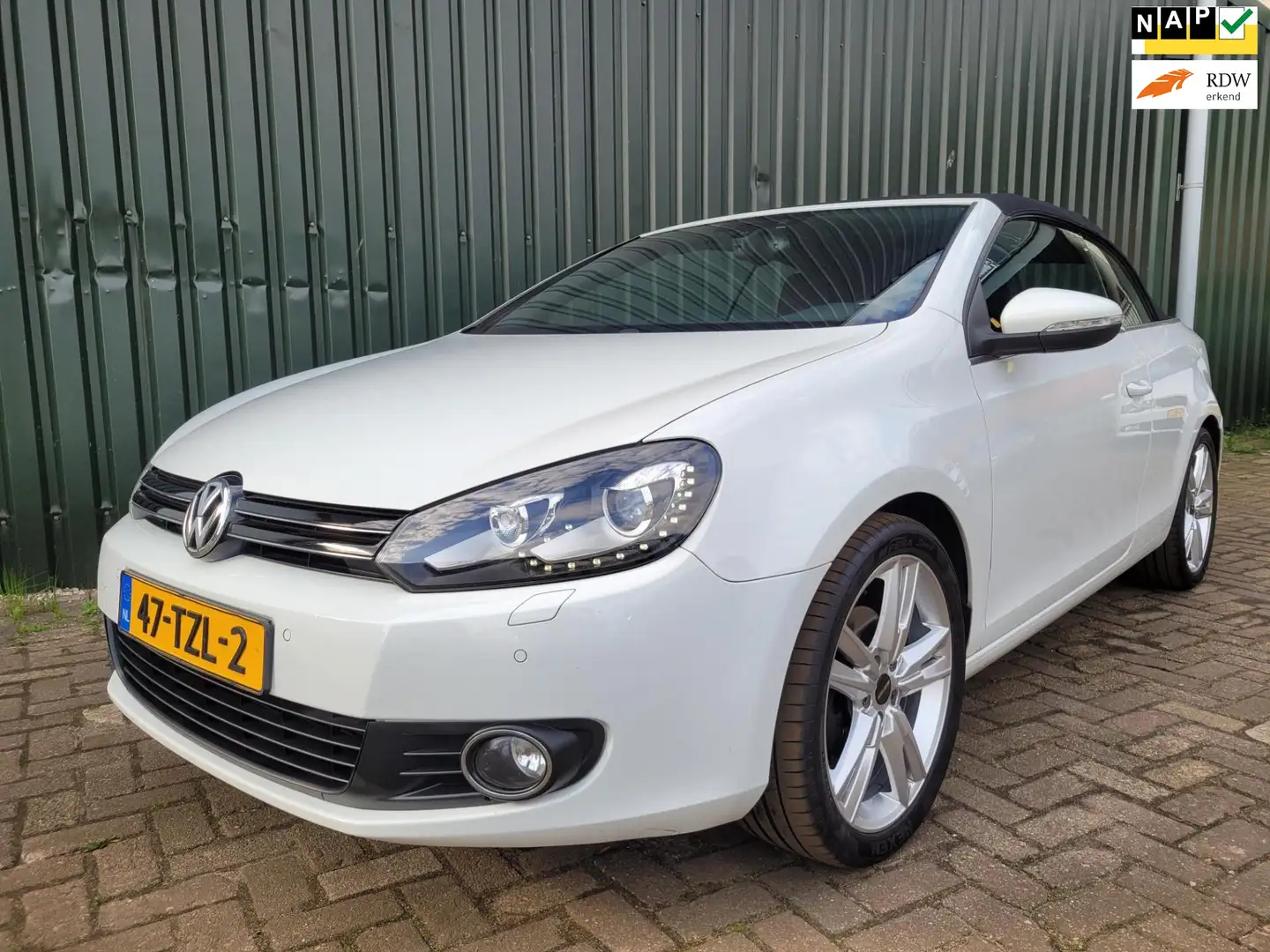 Volkswagen Golf Cabriolet 1.2 TSI nw distributie Bianco - 1