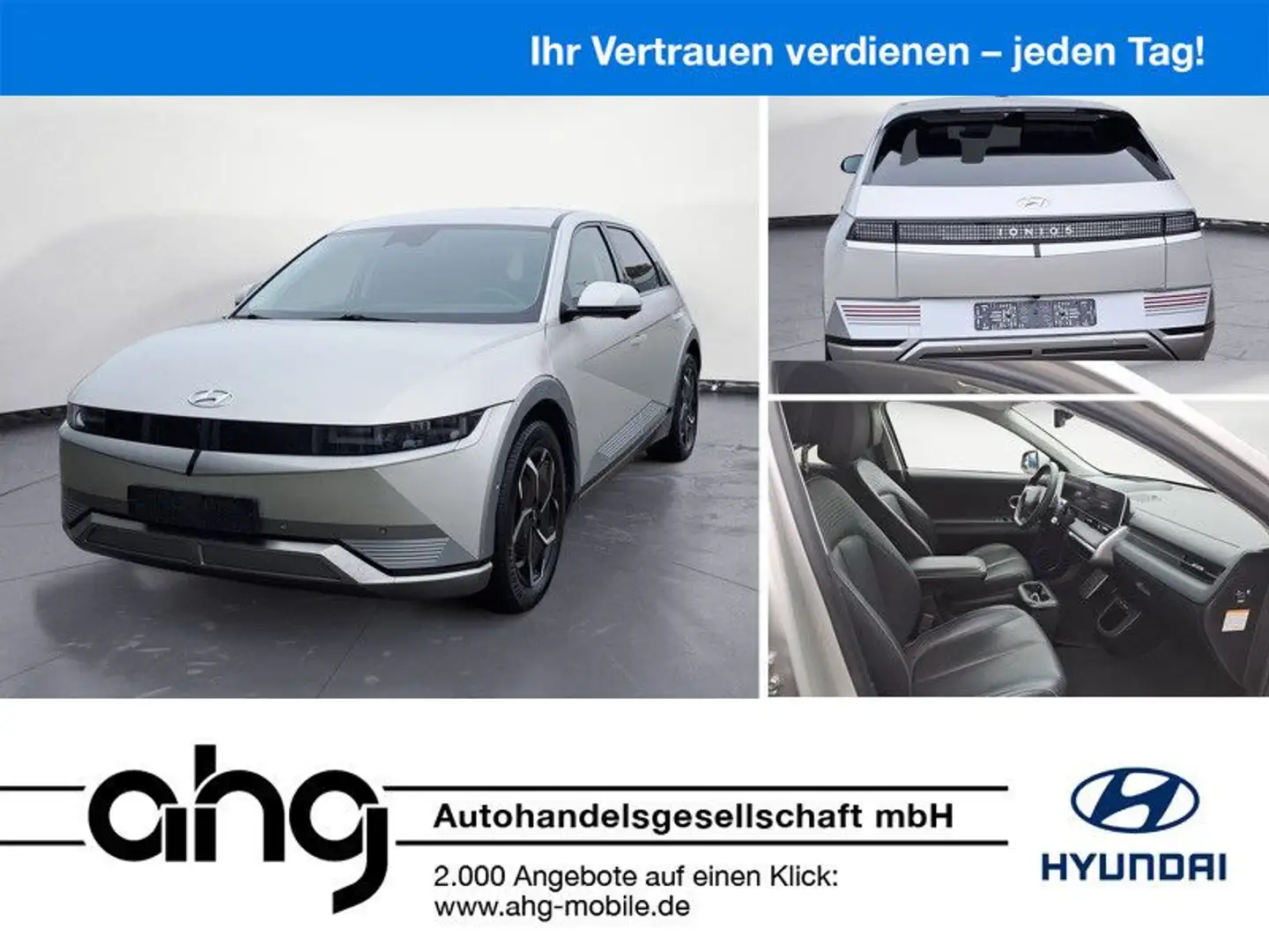 Hyundai IONIQ 5 h Heckantrieb Tempom.aktiv Bluetooth PDC Or - 1