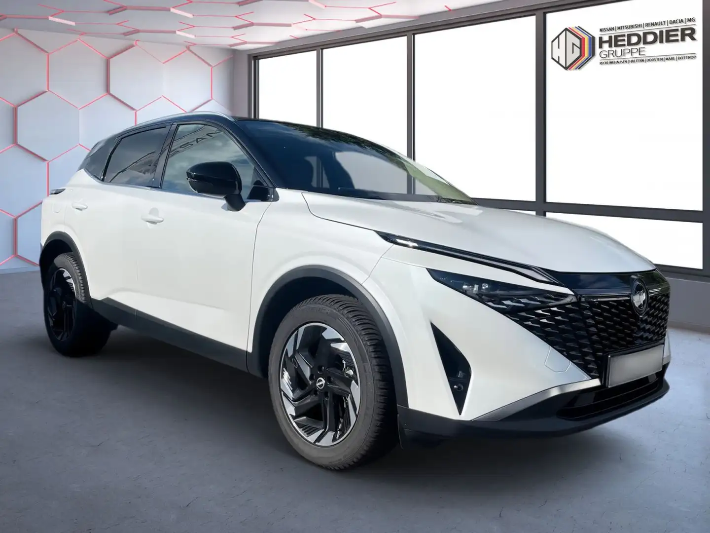 Nissan Qashqai N-Connecta MJ25*AHK*360Kamera*Navi*Winte Weiß - 2