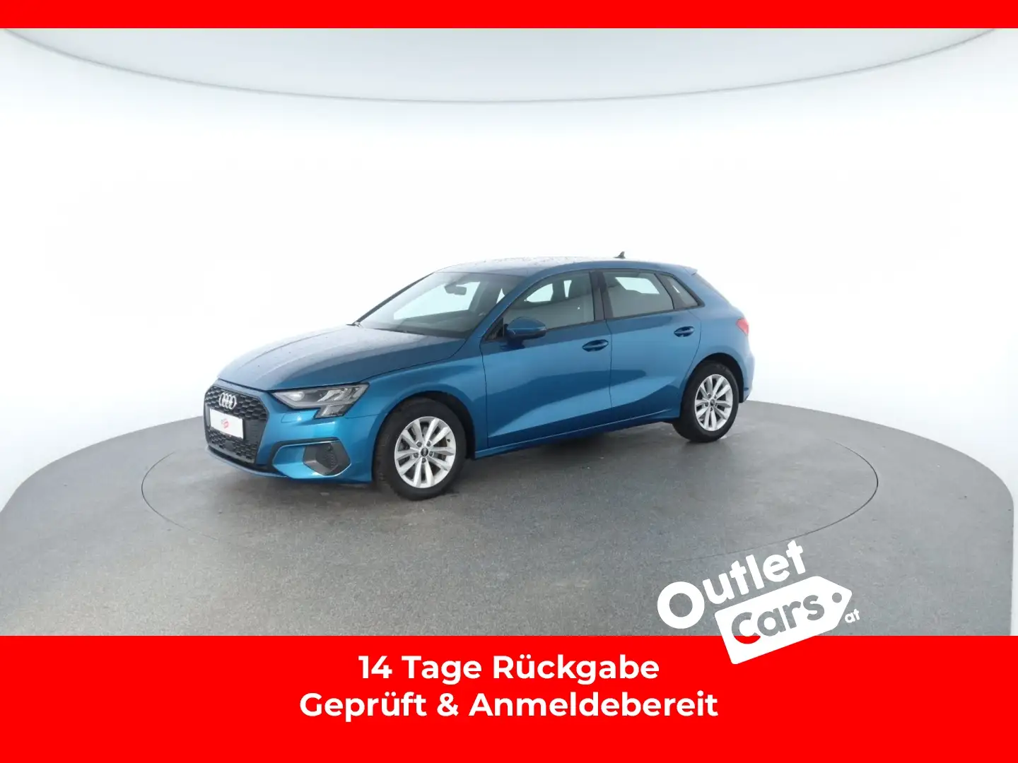 Audi A3 Sportback 30 2.0 TDI ASSIST+NAVI+Virtual+LM Blau - 1