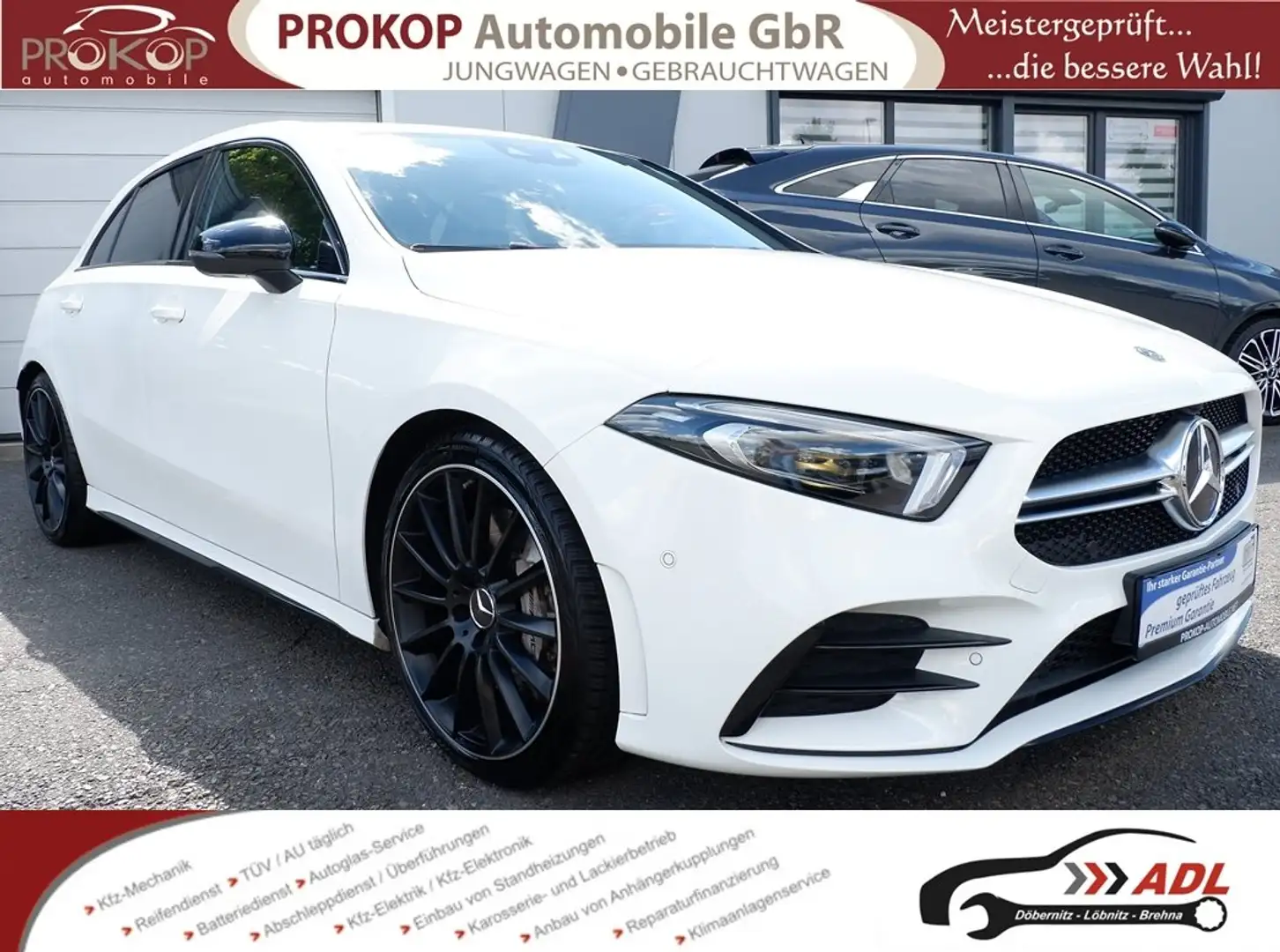 Mercedes-Benz A 35 AMG 4Matic ACC Kamera BLIS Multibeam Night 19"Matt Weiß - 1