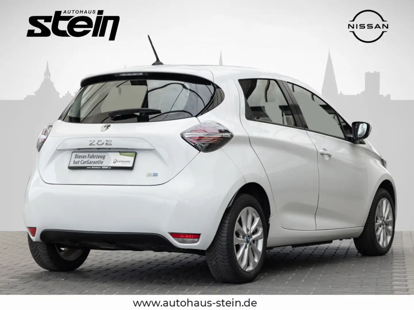 Renault ZOE Experience R110 (mit Batterie) ZE 50 Klima Apple C Weiß - 2