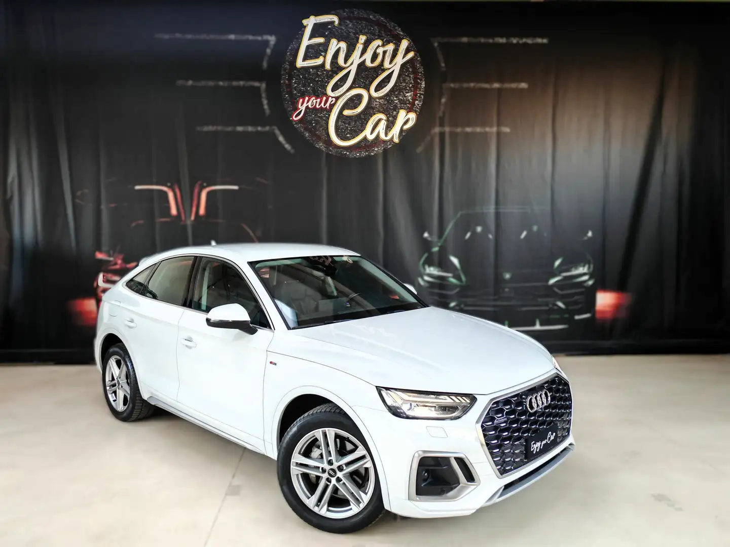 Audi Q5 Sportback 40 2.0 TDI S Line Quattro S-Tronic PELLE Bianco - 1