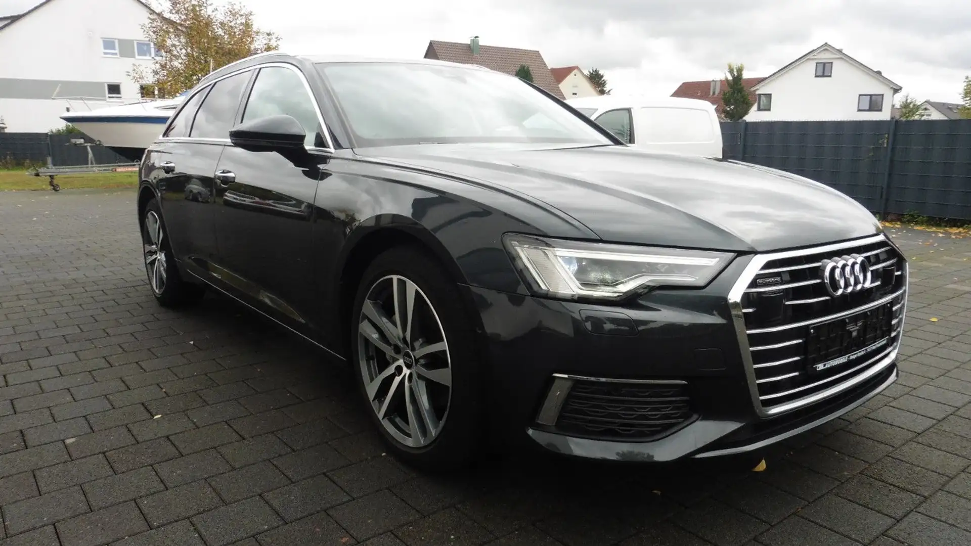 Audi A6 Avant 40 TDI quattro design Matrix*Businesspa Gris - 1