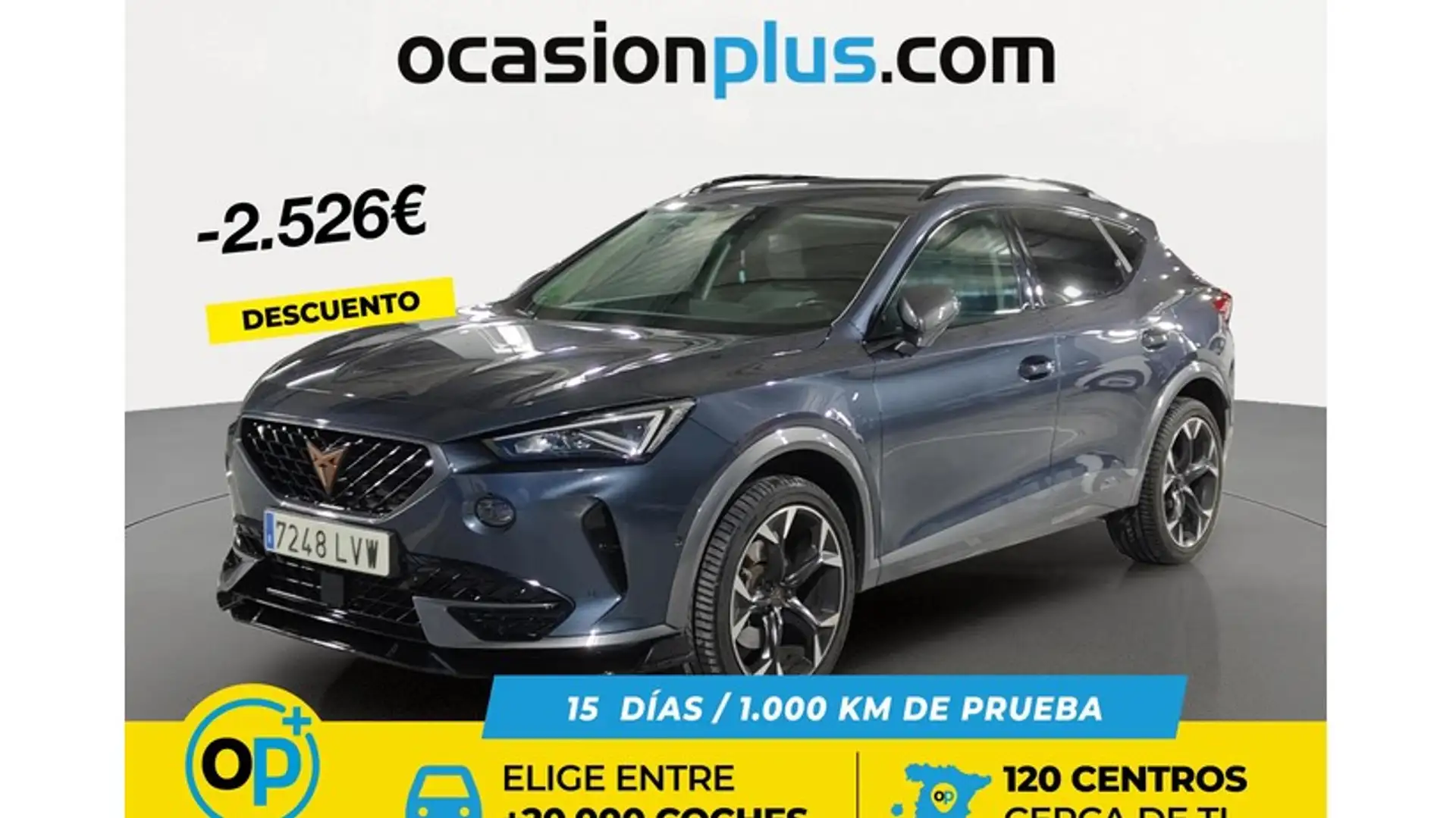 CUPRA Formentor 2.0 TSI 190 DSG 4Drive Gris - 1