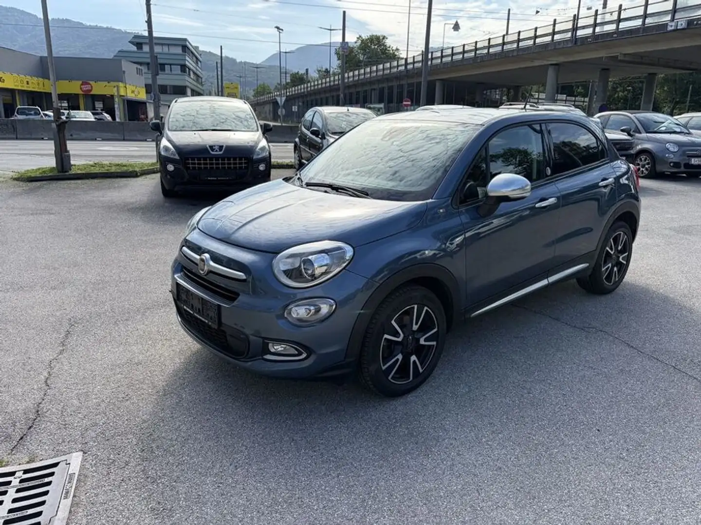 Fiat 500X Mirror Blau - 1
