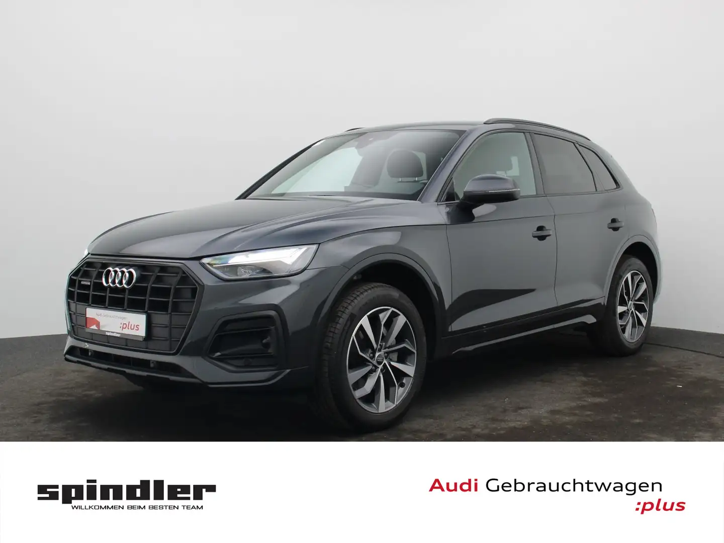 Audi Q5 advanced 40 TDI quattro S-tronic / Navi+, AHK Gris - 1