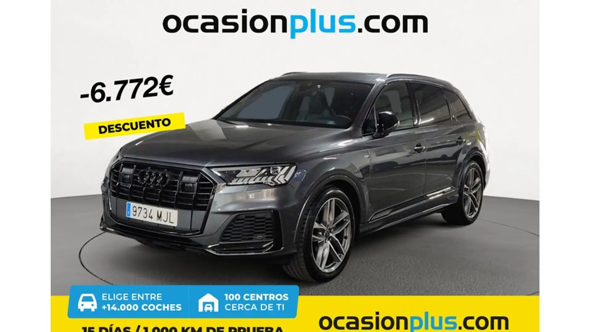 Audi Q7 50 TDI Black line plus quattro Gris - 1