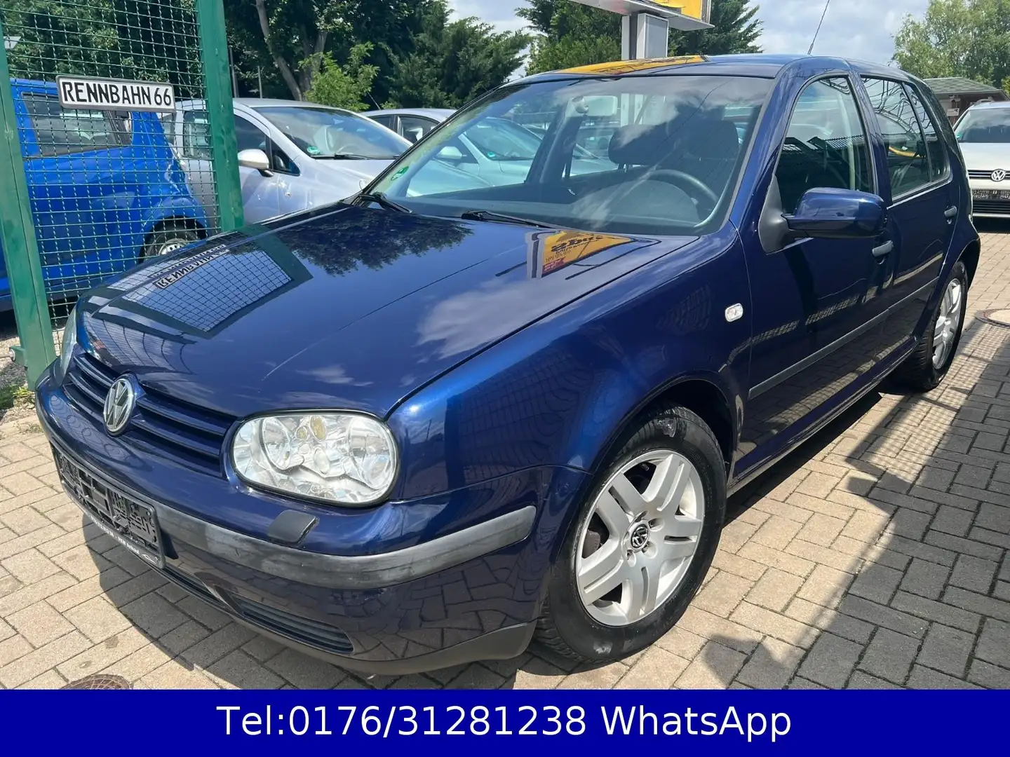 Volkswagen Golf 1.6 Automatik !! Klima !! Tüv-März 2026 !! Blau - 2
