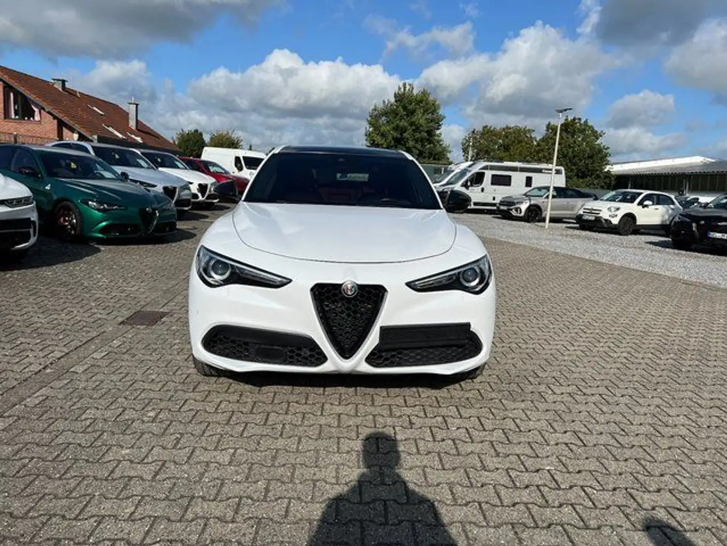 Alfa Romeo Stelvio Veloce 2.0 #Panorama #LederRosso Blanc - 2