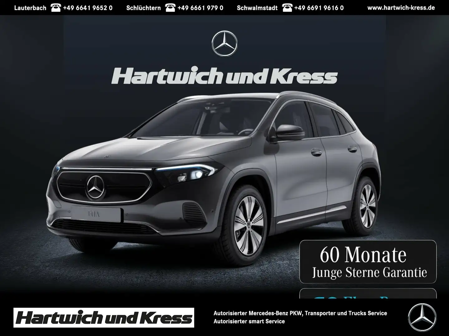 Mercedes-Benz EQA 300 EQA 300 4Matic Progressive Advanced+Kamera+LED+EasyPack+ Gris - 1