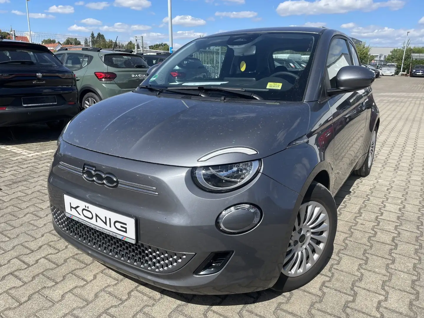 Fiat 500e Neuer 500 320km Reichweite Grau - 1