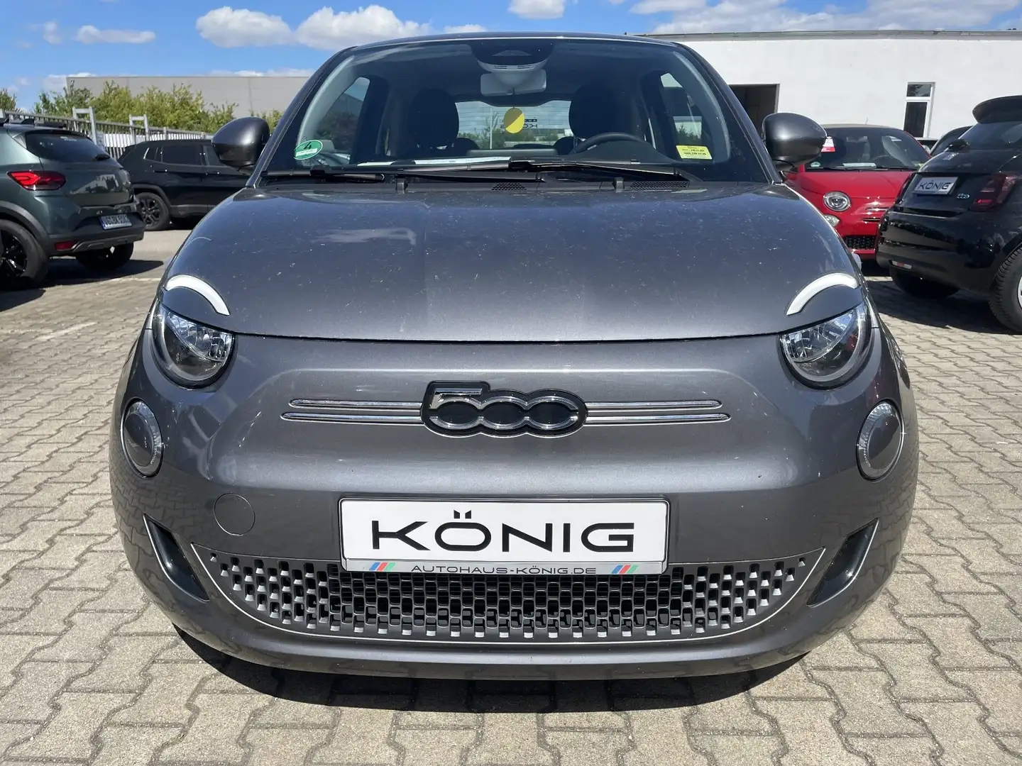 Fiat 500e Neuer 500 320km Reichweite Grau - 2