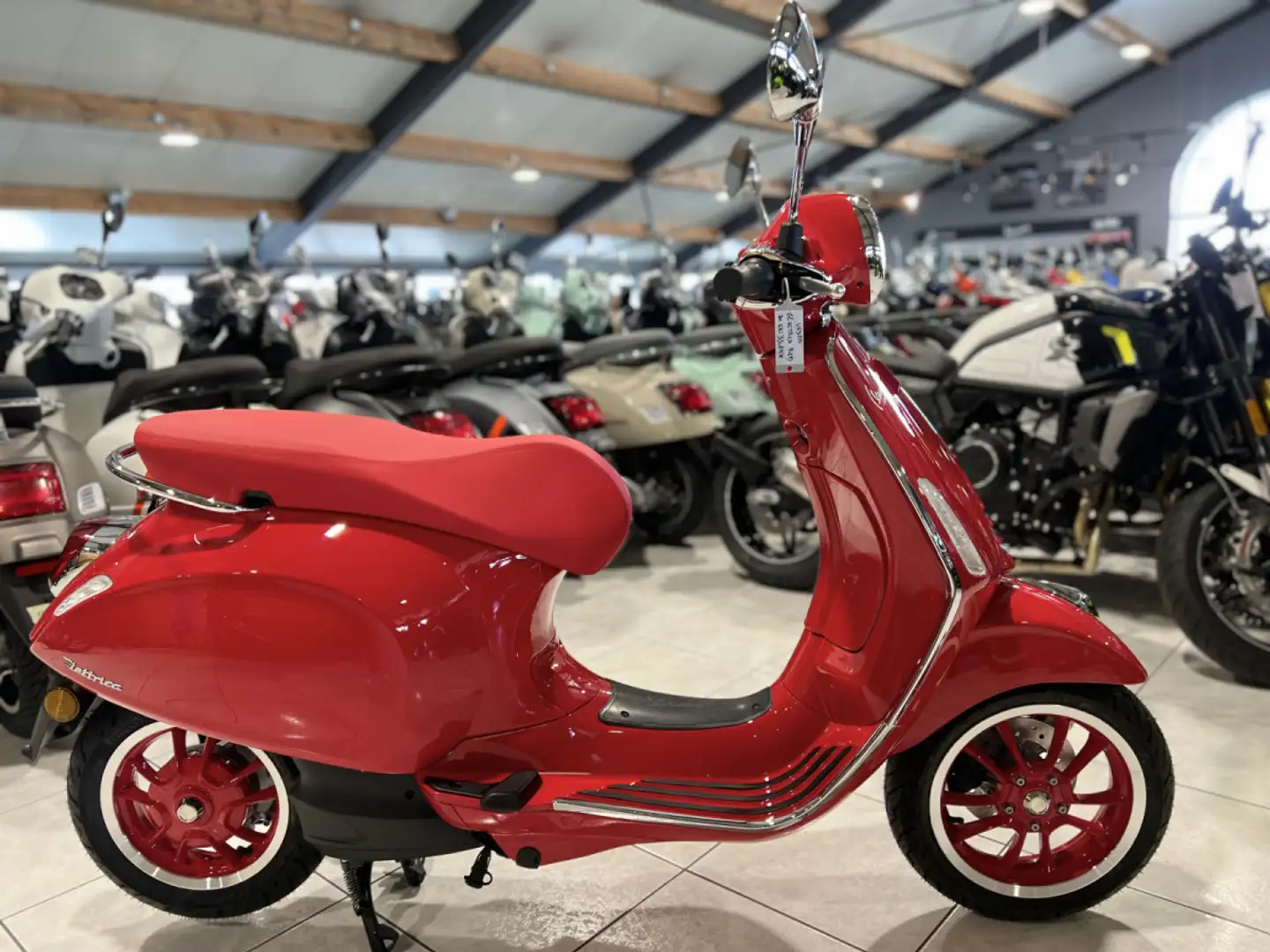 Vespa Elettrica 70 Km/h Red Rouge - 1