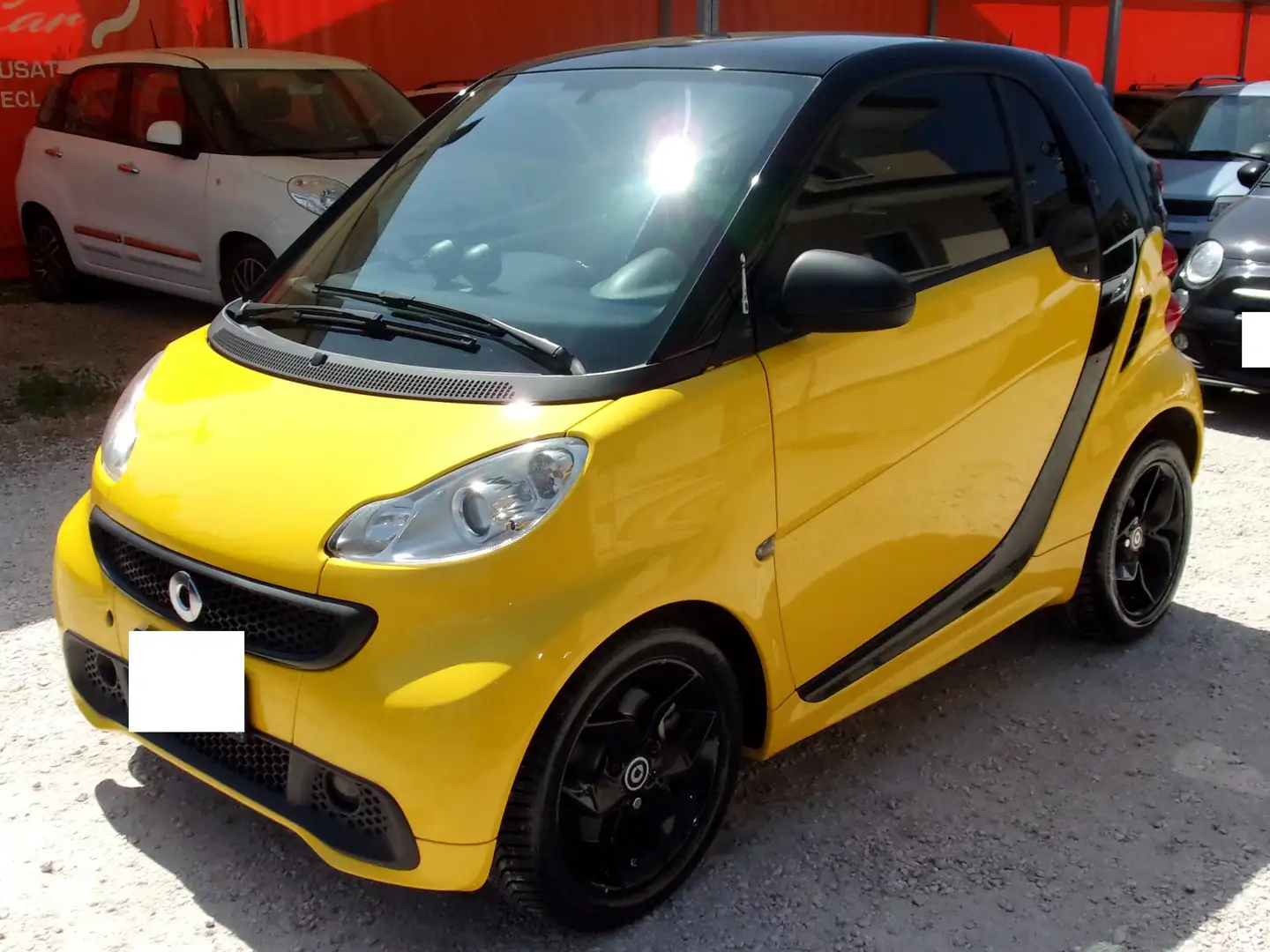 smart forTwo Fortwo II 2007 1.0 mhd PULSE Jaune - 2