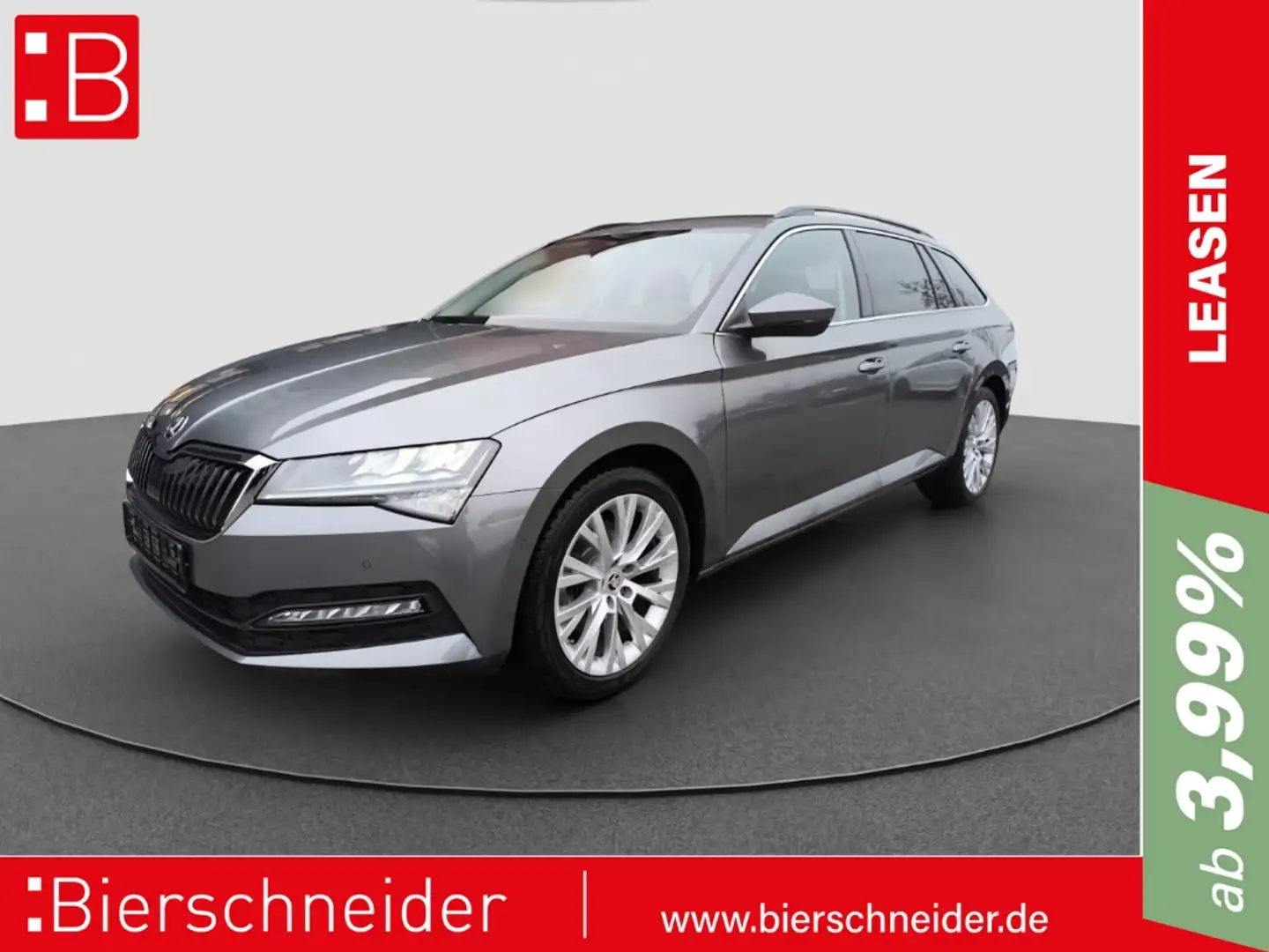 Skoda Superb Combi 1.5 TSI DSG Ambition LED ACC NAVI PDC SHZ LM Grau - 1