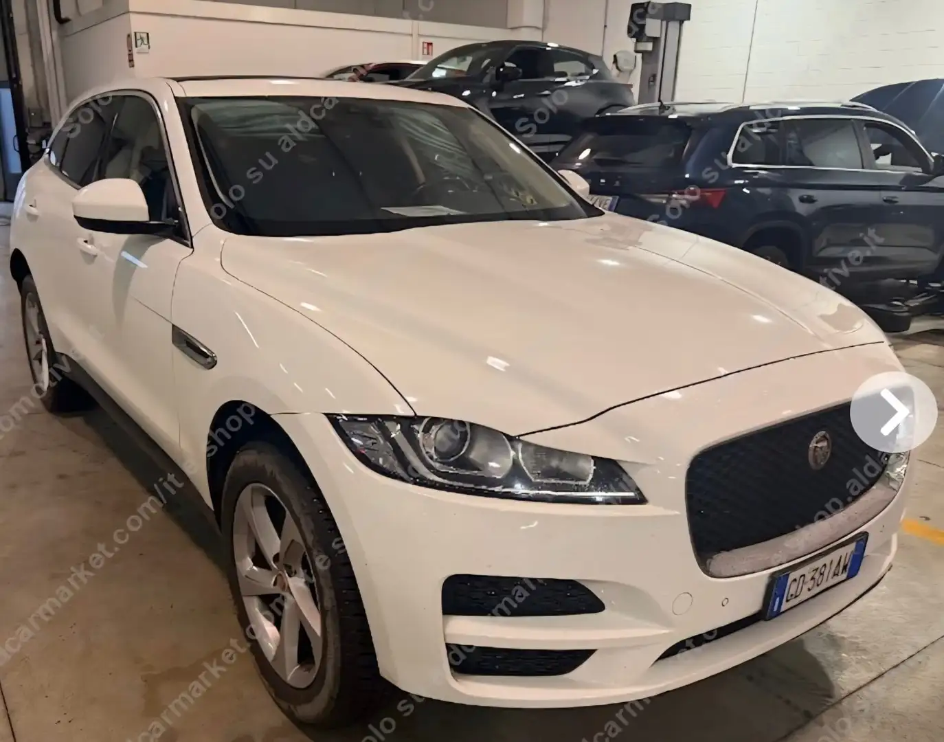 Jaguar F-Pace 2.0d 180cv TETTO PANORAMICO Blanc - 1